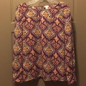 J. Crew boatneck blouse